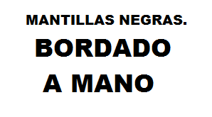 Mantillas a mano