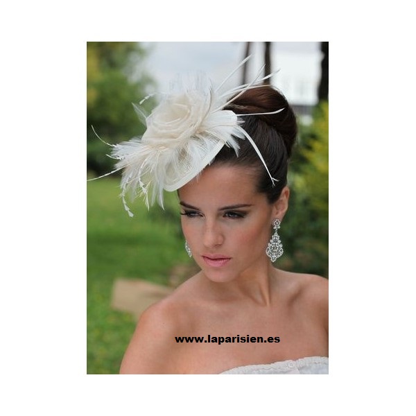 TOCADO DE NOVIA LA PARISIEN