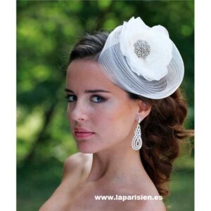 TOCADO DE NOVIA LA PARISIEN