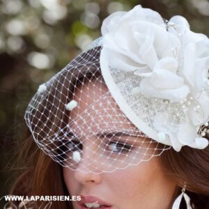 TOCADO DE NOVIA LA PARISIEN