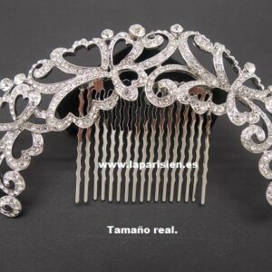 PEINETA NOVIA BISUTERÍA LA PARISIEN