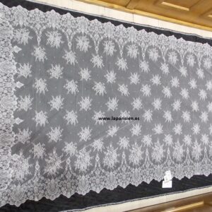 Mantilla novia corta