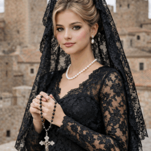 MANTILLA NEGRA CACERES