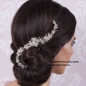 CINTA CRISTAL PLATEADA LA PARISIEN