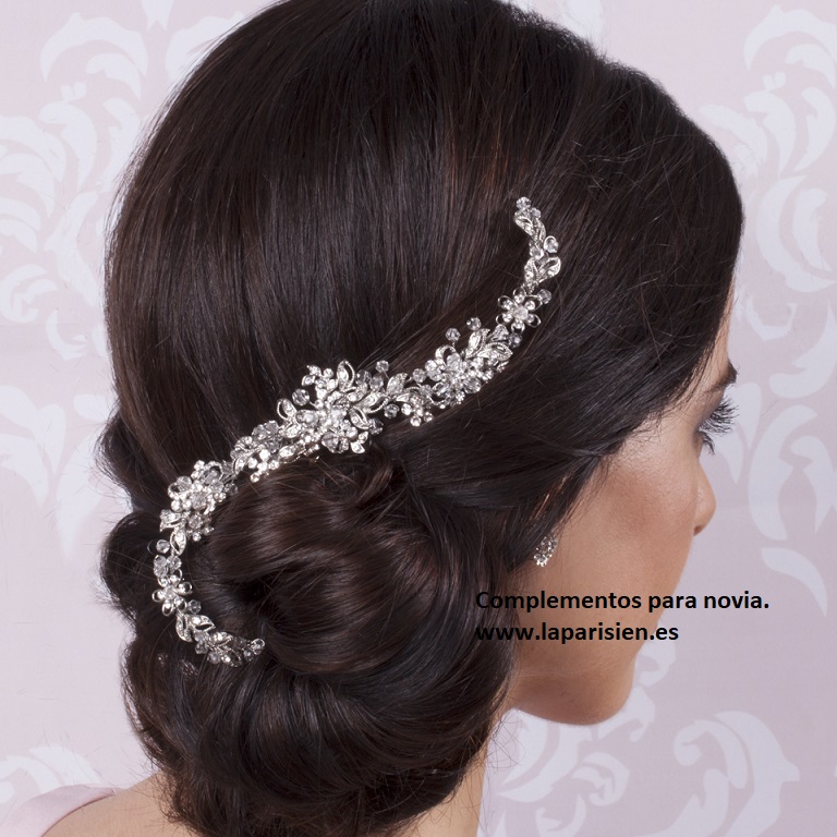 CINTA CRISTAL PLATEADA LA PARISIEN