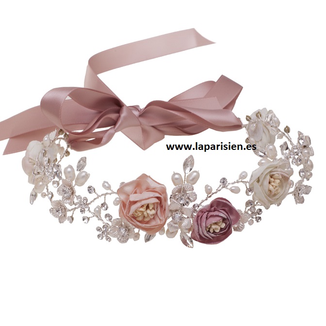 CINTA CRISTAL PLATEADA LA PARISIEN