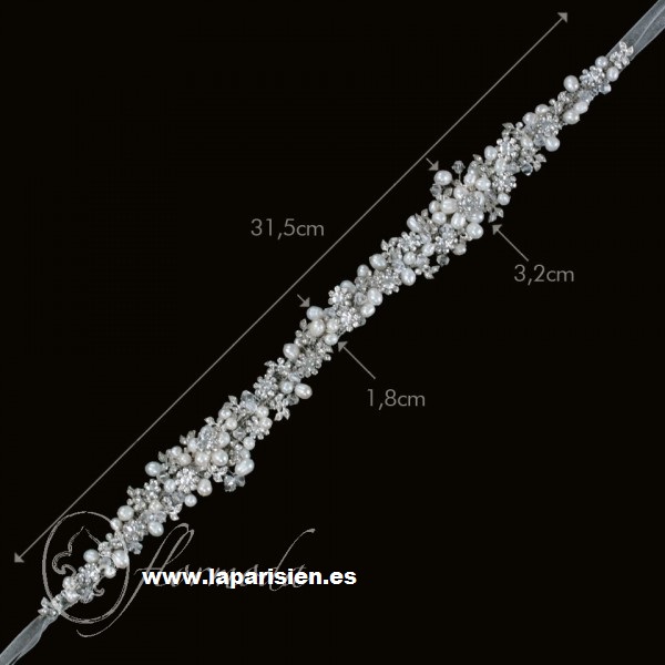 TOCADO DE NOVIA LA PARISIEN