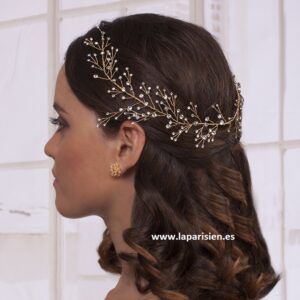 CINTA CRISTAL DORADA LA PARISIEN