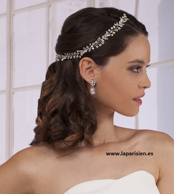 CINTA CRISTAL PLATEADA LA PARISIEN