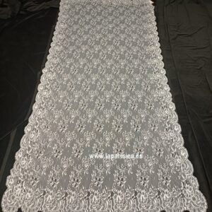 Mantilla de novia rectangular