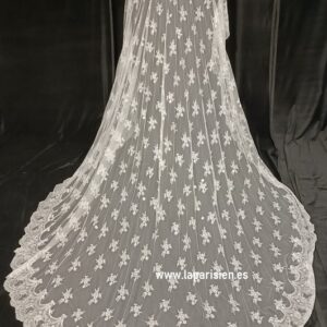 Mantilla plata metalizada
