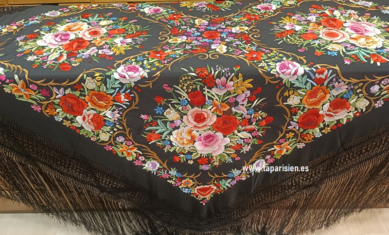 Manton exclusivo de la parisien en zaragoza