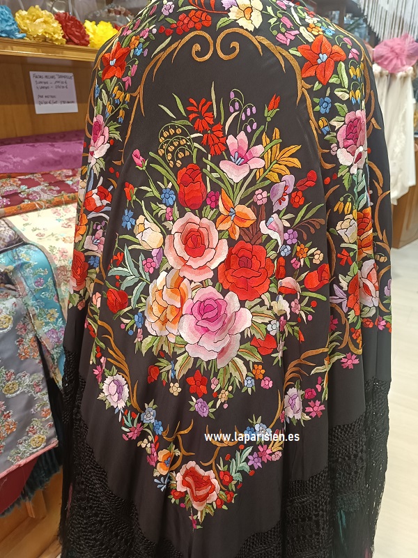 Manton de manila exclusivo de la parisien en zaragoza