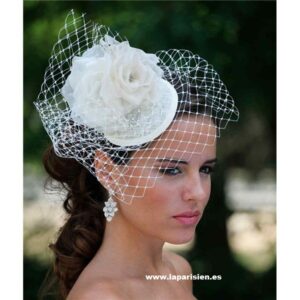 TOCADO DE NOVIA LA PARISIEN