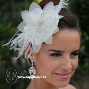 TOCADO DE NOVIA LA PARISIEN