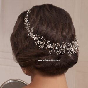 CINTA CRISTAL PLATEADA LA PARISIEN