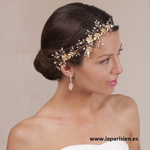 CINTA CRISTAL DORADA LA PARISIEN