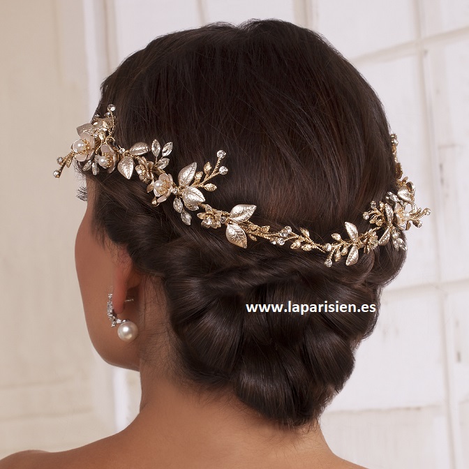 CINTA CRISTAL DORADA LA PARISIEN