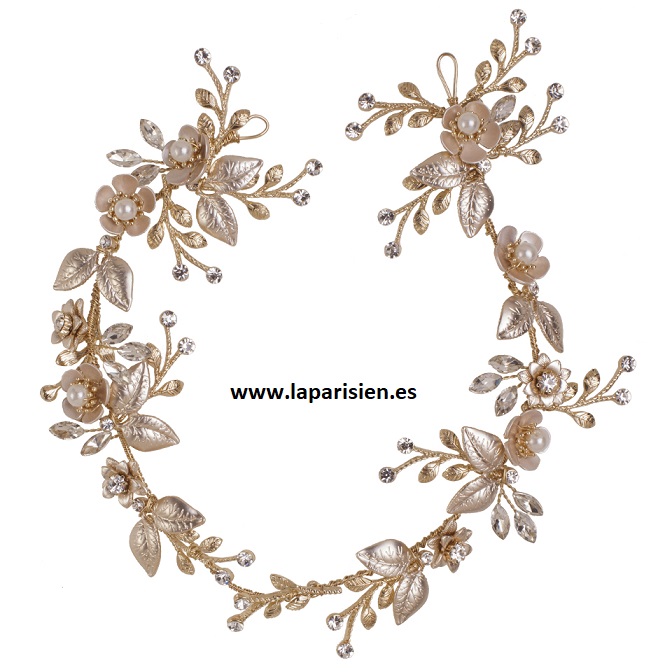 CINTA CRISTAL DORADA LA PARISIEN