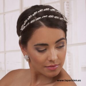 CINTA CRISTAL PLATEADA LA PARISIEN