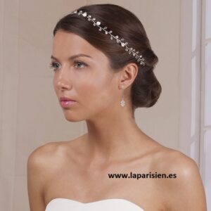 CINTA CRISTAL PLATEADA LA PARISIEN