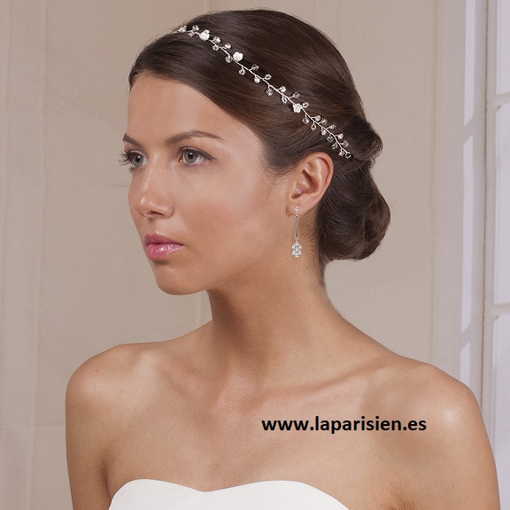 CINTA CRISTAL PLATEADA LA PARISIEN