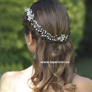 CINTA CRISTAL PLATEADA LA PARISIEN