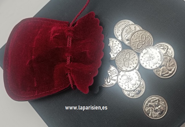 ARRAS DE BODA BISUTERÍA PLATEADA LA PARISIEN