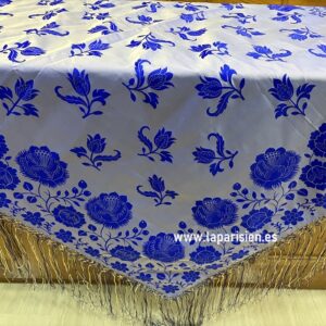 Mantón adamascado.