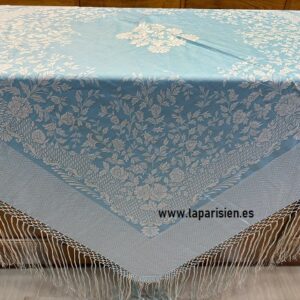 Mantón adamascado.