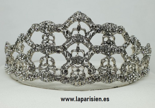 TIARA DE PLATA MODELO MAYA LA PARISIEN