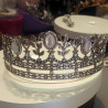 TIARA DE PLATA PARA NOVIA. MODELO RUSIA G. LA PARISIEN
