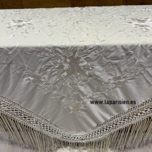 Mantón de Manila Aguilón (color beig)