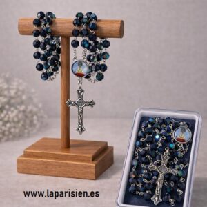 ROSARIO PILARISTA COLOR NEGRO CON ENVIO INCLUIDO A ESPAÑA.