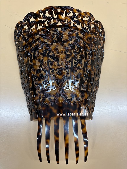 Peineta para mantilla alta, 21 cm sin contar las púas