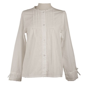 Blusa traje regional para niña color crudo | La Parisién - Imagen 2